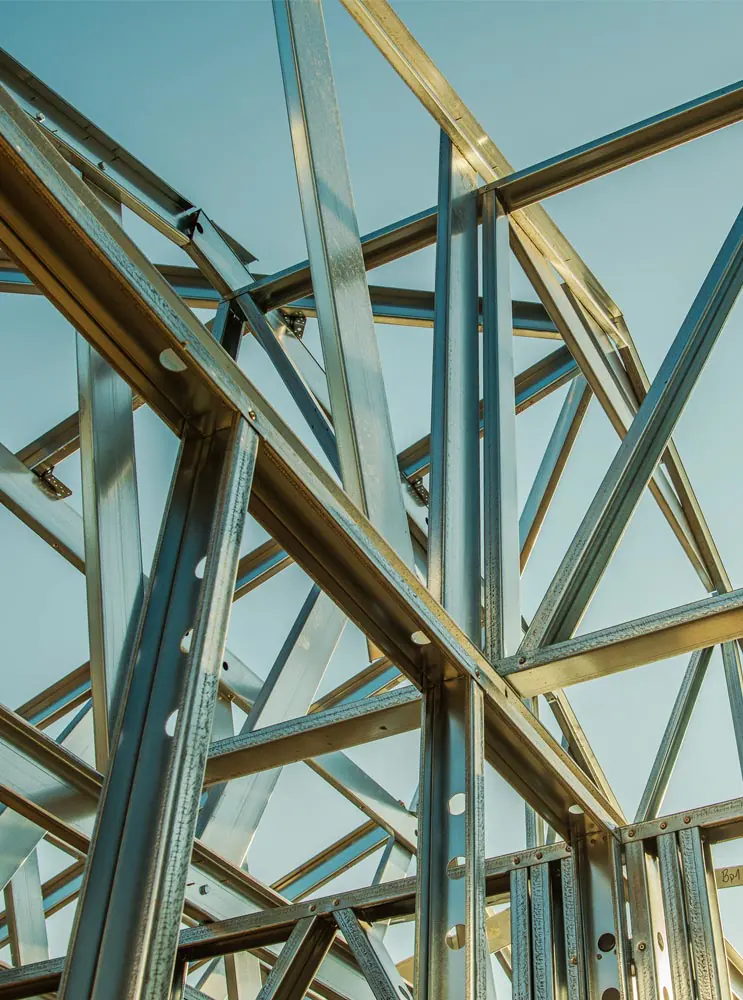 Steel structural framing and bracing